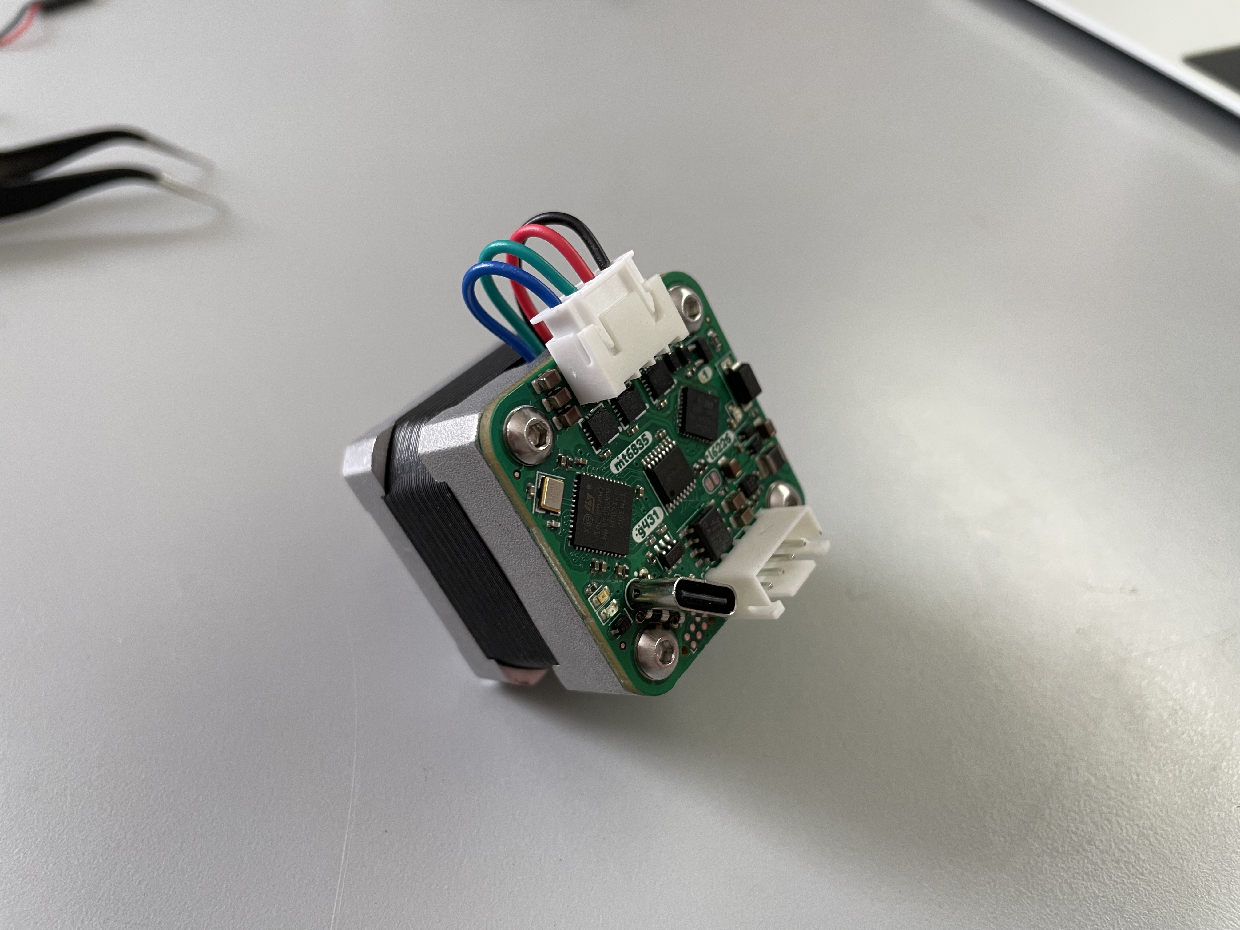 PCB on motor