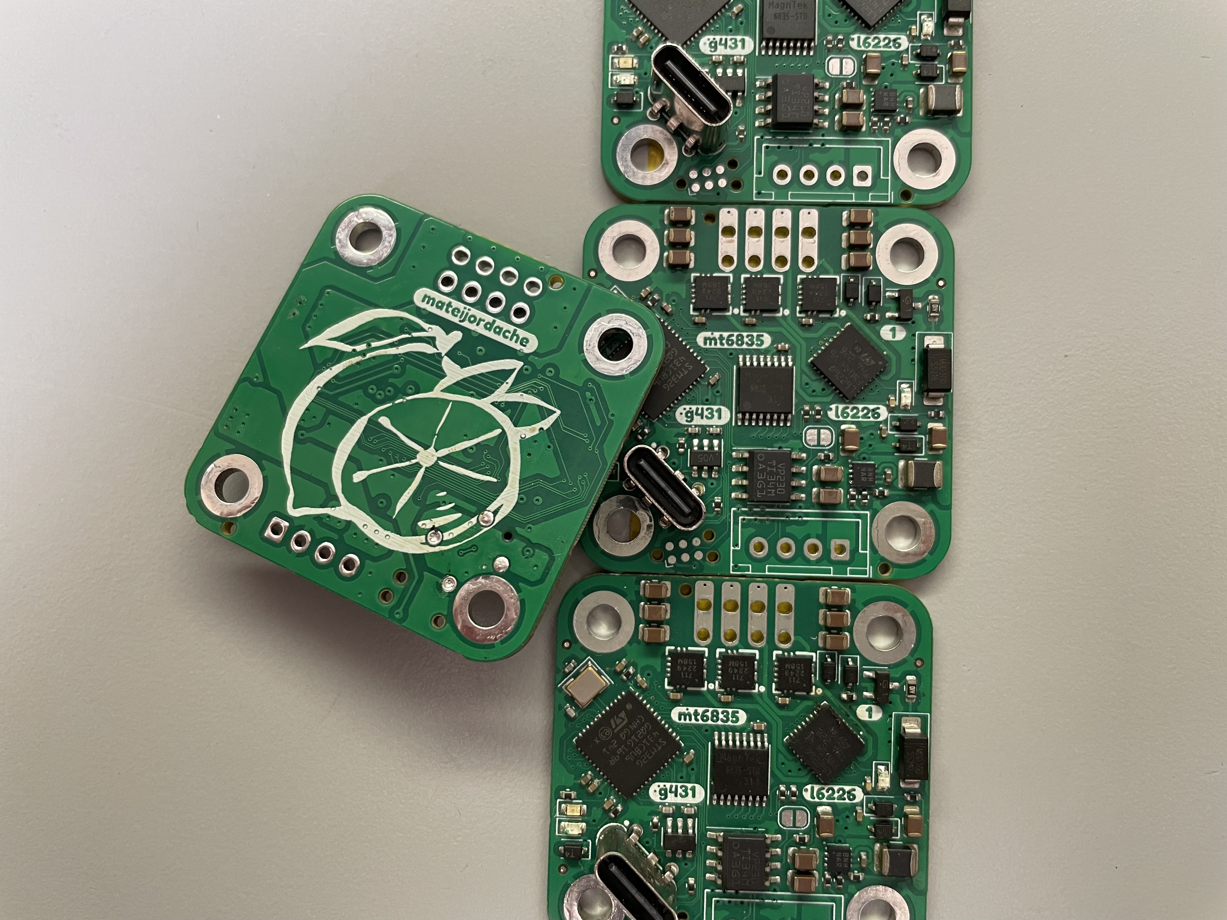 Photo of PCB