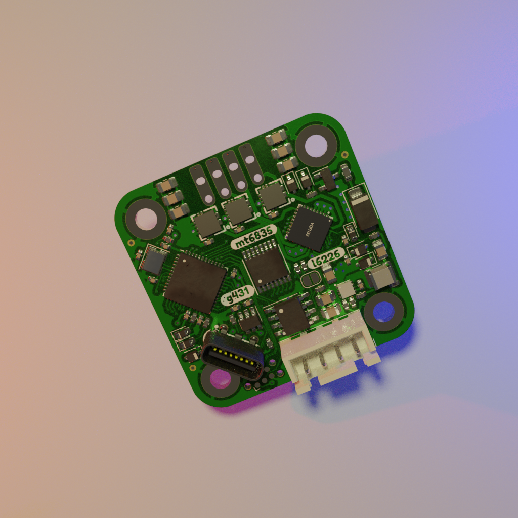 Render of PCB